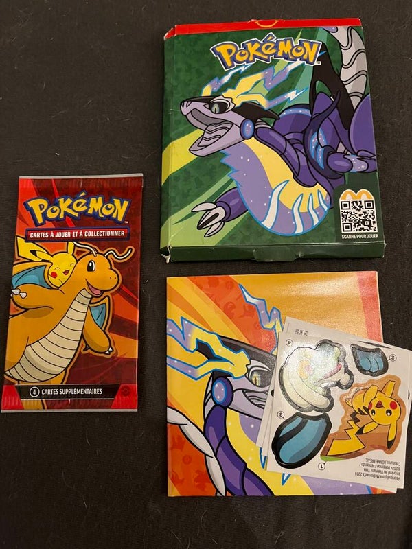 Pokémon Booster Mc Donalds 2024 Pack Miraidon Scellé