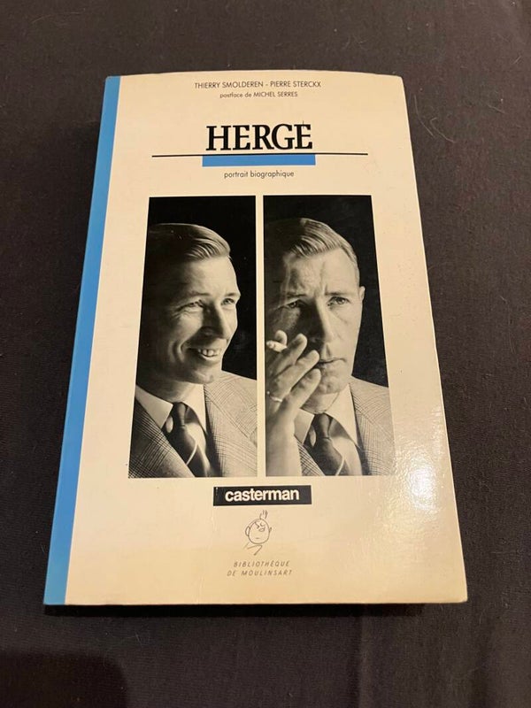 Livre HERGÉ Portrait Biographique Éditions Casterman Moulinsart 1988.