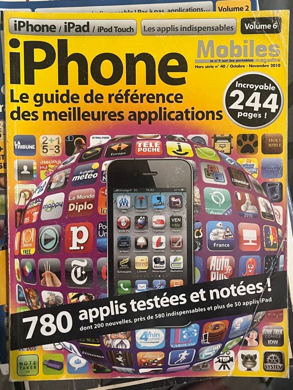 iPhone revue Le Guide de référence Volume 6 HS N.40 Mobiles magazine
