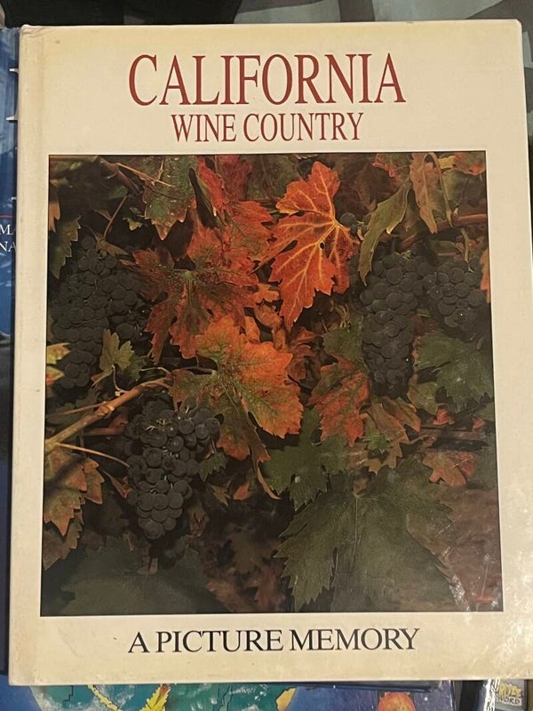 California Wine Country Livre version US A Picture Memory 1992