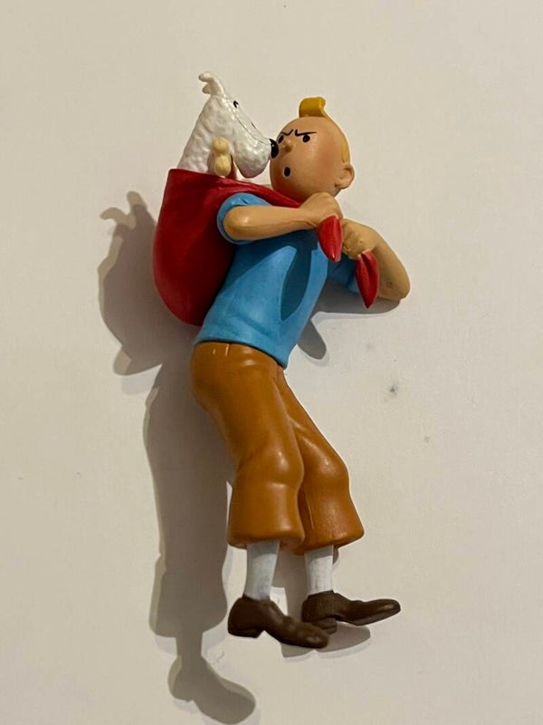 Tintin et Milou Figurine PVC Moulinsart Hergé 10cm
