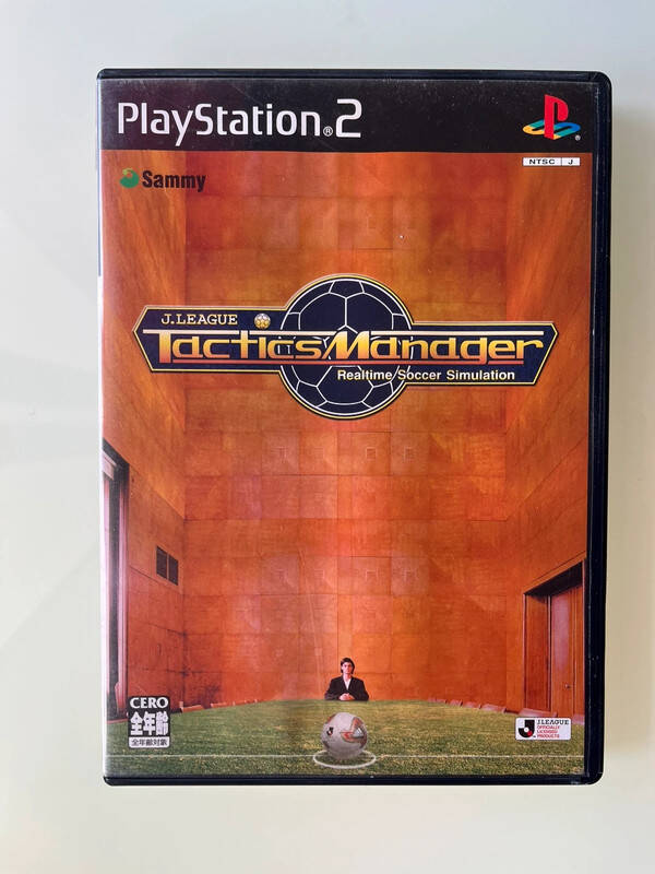 J-League Tactics Manager PlayStation 2 Ps2 version Japan complet CIB