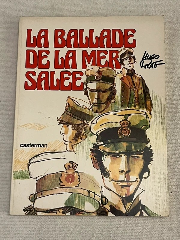La Ballade de la Mer salée Corto Maltese Livre Bd Casterman 1990