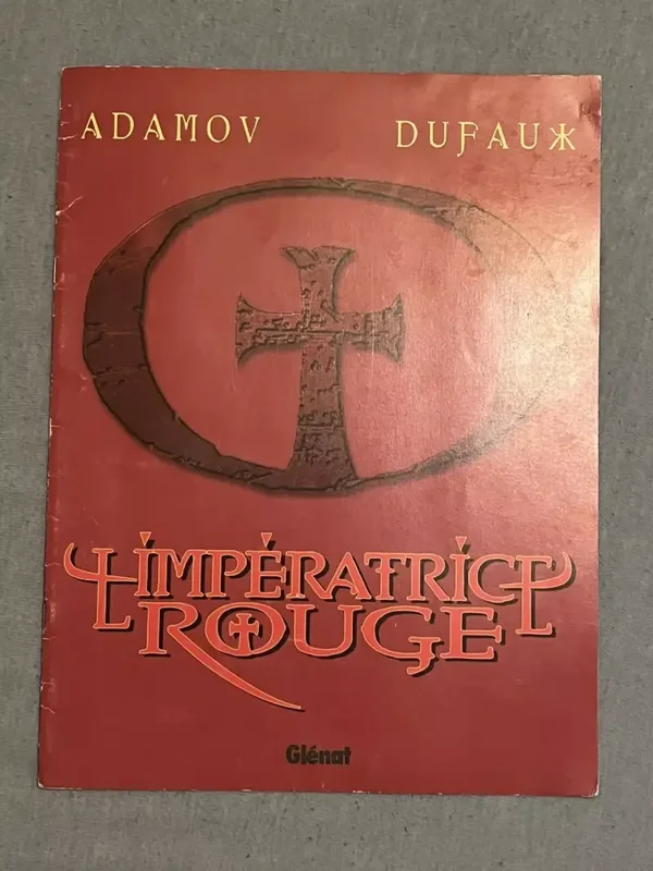 Livret Presse Kit Ex Libris L’imperatrice Rouge Bd Adamov Glenat