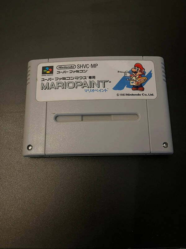 Mario Paint Super Nintendo Famicom SNES version Jap cartouche