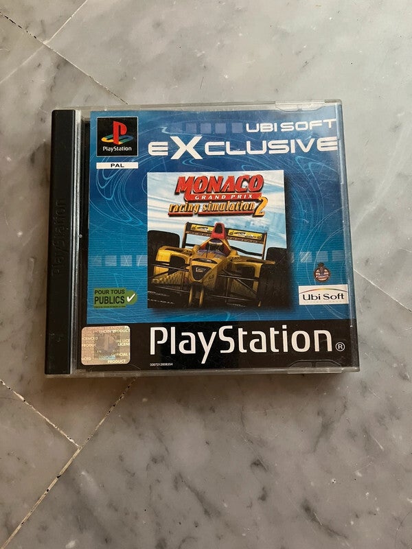 Monaco Gp Racing Simulation 2 PlayStation Ps1 Pal Fr complet