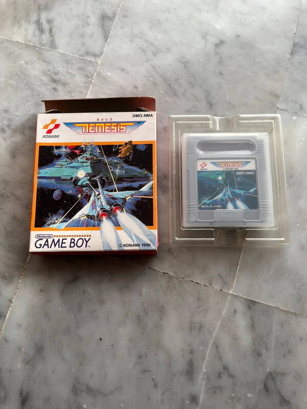 Nemesis Nintendo Game boy version Jap complet boite no notice