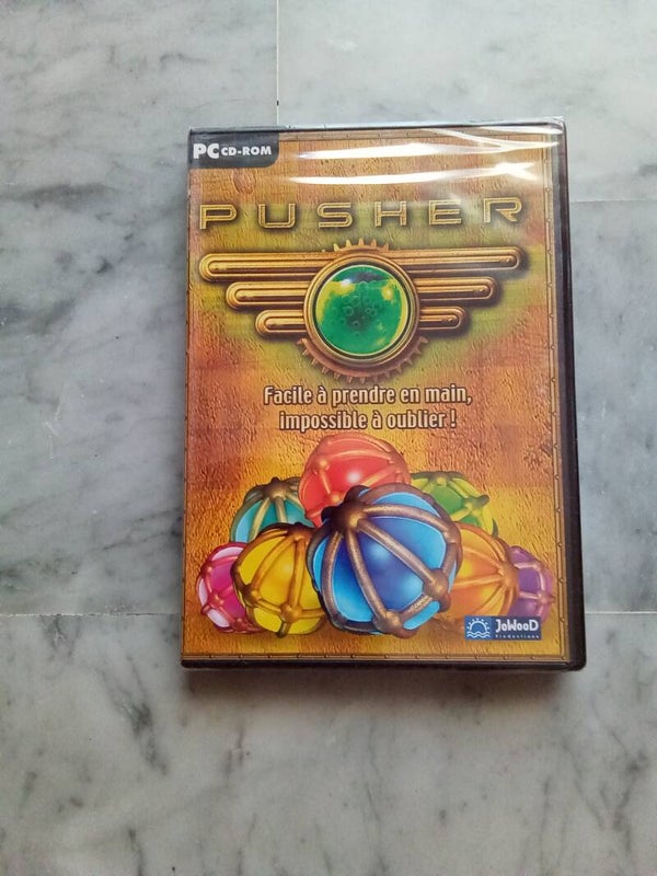 PUSHER Pc Cd-Rom version FR complet excellent état