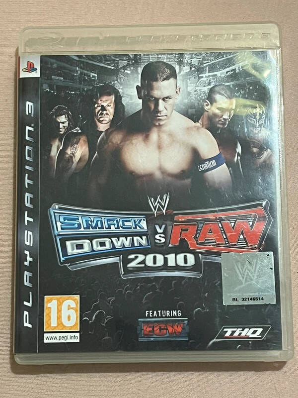 Smackdown Vs Raw 2010 PlayStation 3 complet version Francaise