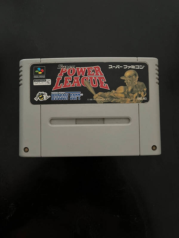Super Power League Super Nintendo Famicom SNES cartouche Jap