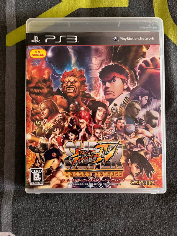 Super Street Fighter IV Arcade édition PlayStation 3 jap complet