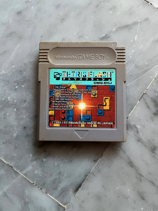 Tetris Flash Nintendo Game boy cartouche Jap freezone