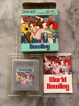 World Bowling Nintendo Game boy version Japan complet CIB