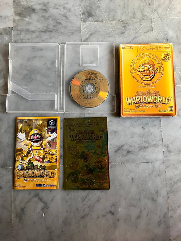 Wario World Nintendo Gamecube version Jap complet