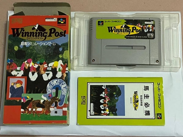 Winning Post Super Nintendo Famicom SNES complet version Japan