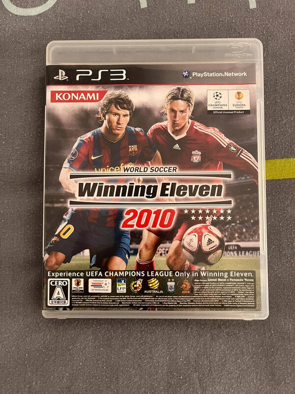 Winning Eleven 2010 PlayStation 3 version jap complet