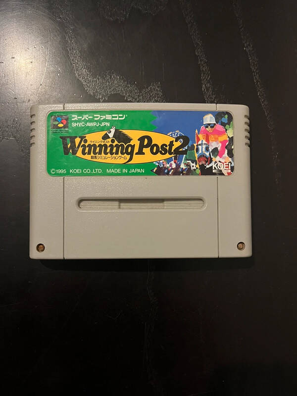 Winning Post 2 Super Nintendo Famicom SNES version Jap