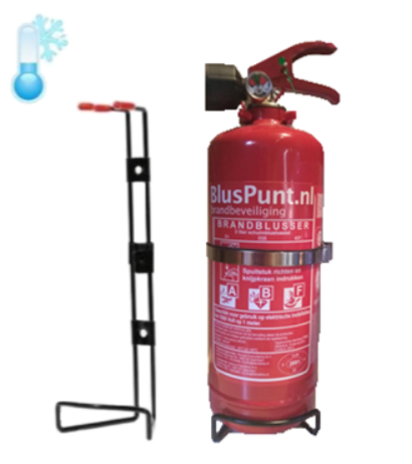 8A-55B-40F 2-liter sproeischuimblusser -30°C