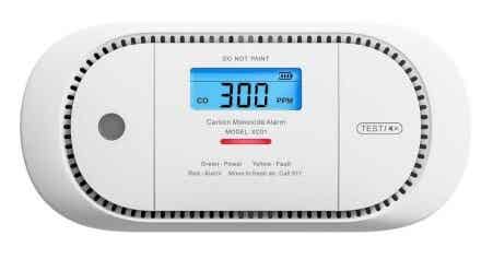 Koolmonoxidemelder incl. 10-jaar batterij (COX10)