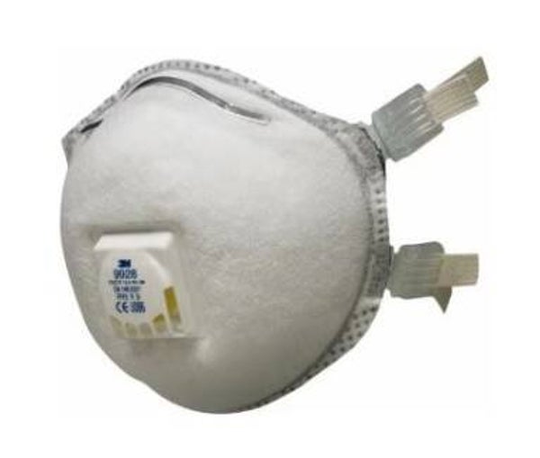 Masker lasrook FFP2 3M zonder ventiel 9928 wit