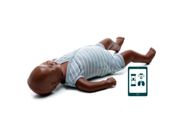 Laerdal Little Baby QCPR per stuk donkere huid