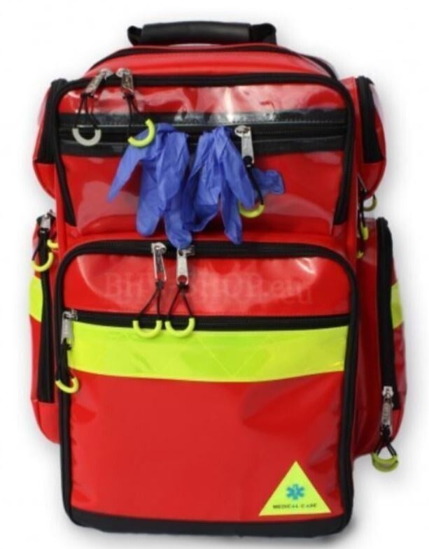 EHBO rugtas hulpverlener incl. A-vulling 2021 (red)