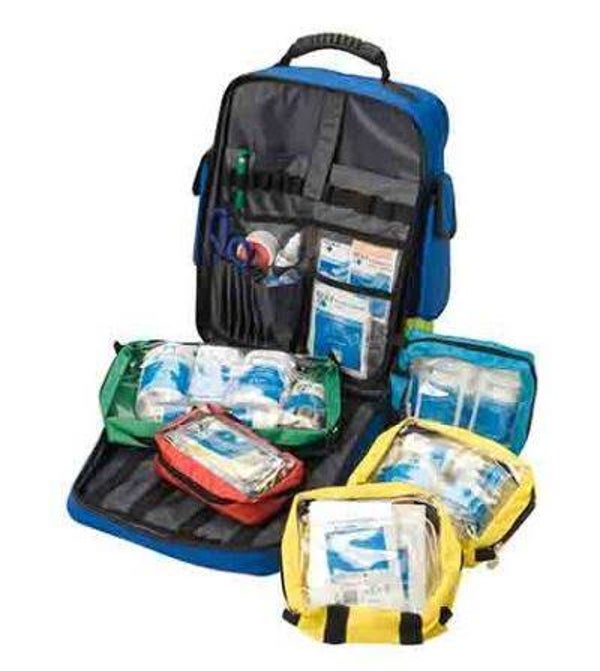 EHBO rugtas blauw (gevuld)