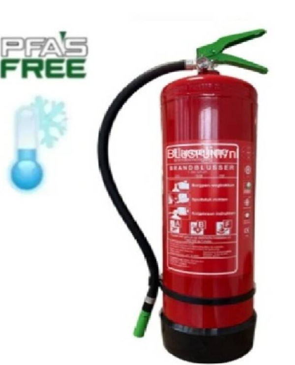 Schuimblusser fluorvrij 9-liter 27A-183B-75F (ook vetblusser)