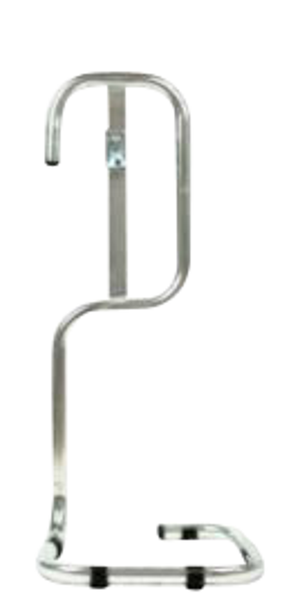 Brandblusser statief (chroom)