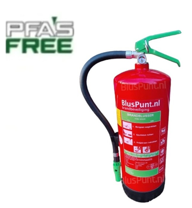 Schuimblusser fluorvrij 6-liter 27A-144B green