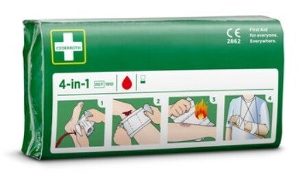 Cederroth bloedstelpend verband groot 1910