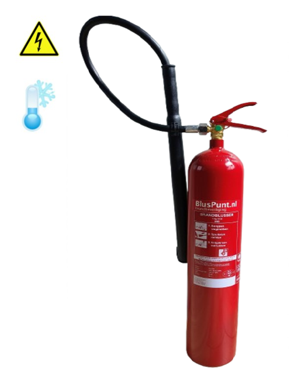 CO2-brandblusser 5-kilo sublime