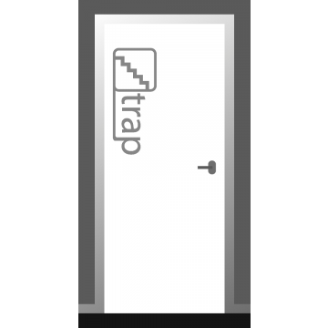 Deursticker trap 30x73cm
