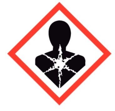 GHS-pictogram: Uitroepteken voor gezondheidsgevaarlijke stoffen