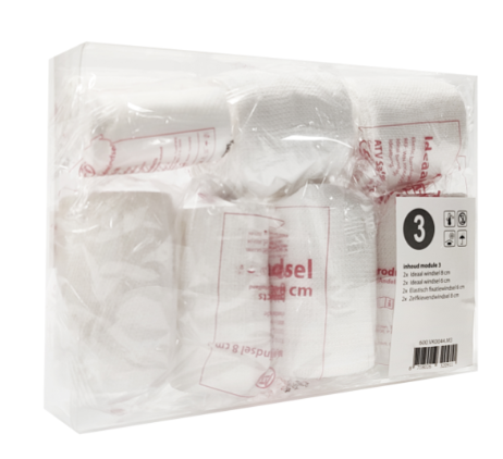 EHBO verbandkoffer Aanbieding navulling module 3