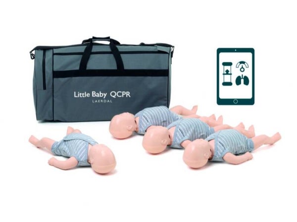 Laerdal Little Baby QCPR per vier stuks lichte huid