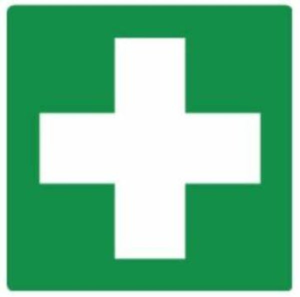 EHBO sticker 20x20cm