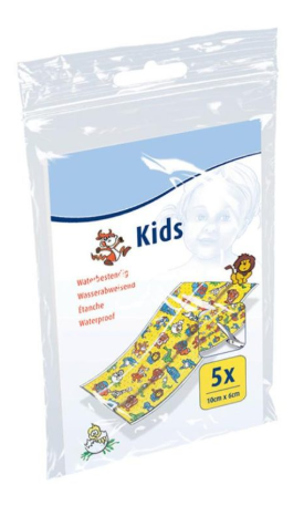 Wondpleister 10cm x 6cm PE Kinderen (5-stuks)