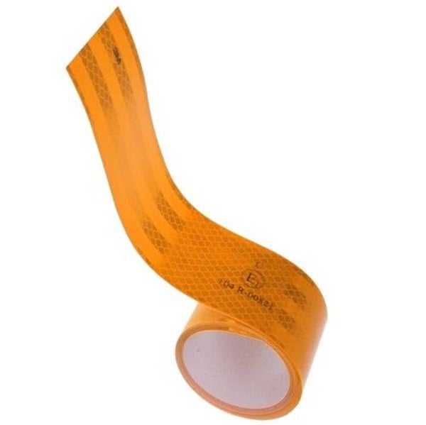 Reflecterende tape 5cm x 2 meter oranje