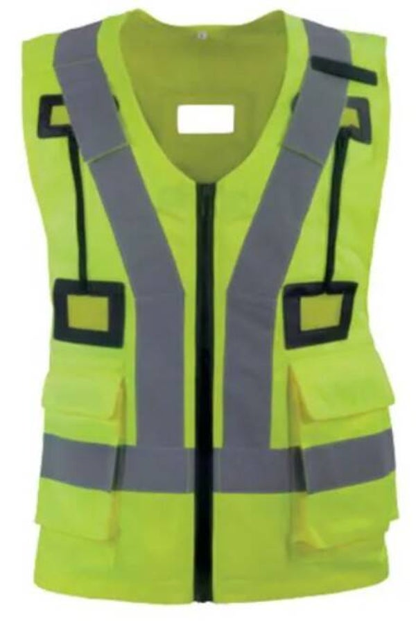 Reflectievest voor veiligheidsharnas uitzondering touwvarianten