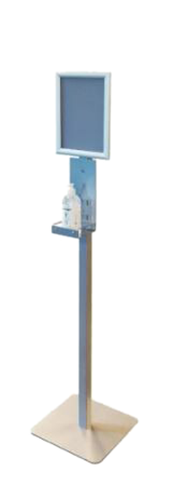 Standaard voor desinfectiemiddel + A4 kliklijst