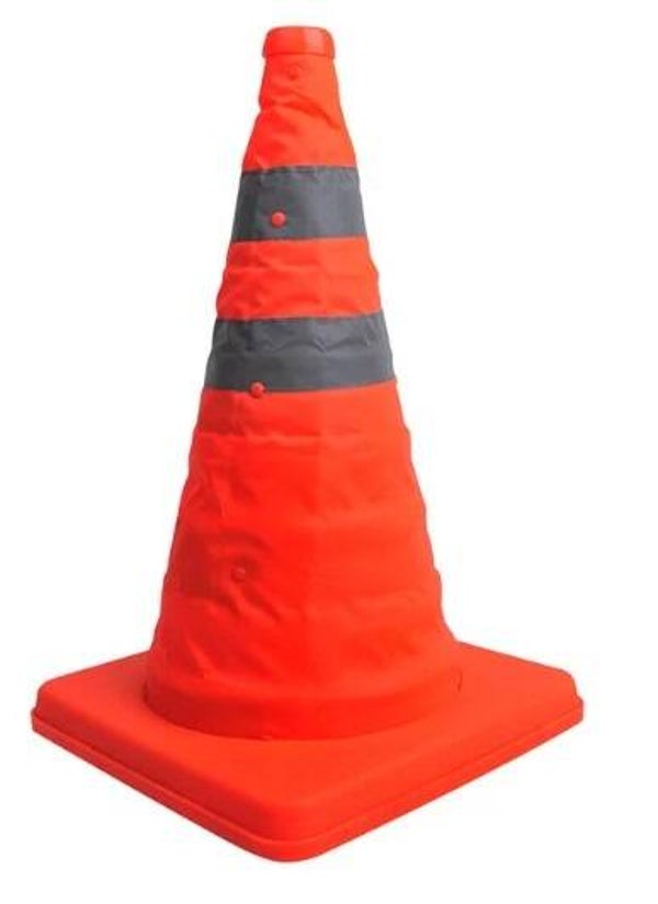 Pilon oranje opvouwbaar