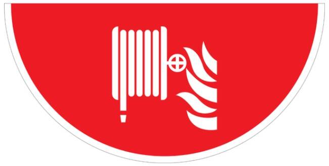 vloersticker-brandslang