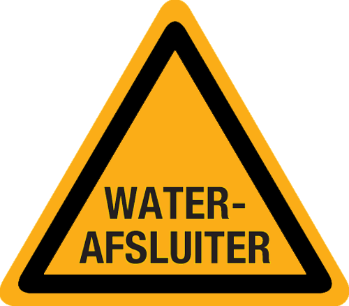 waterafsluiter-sticker