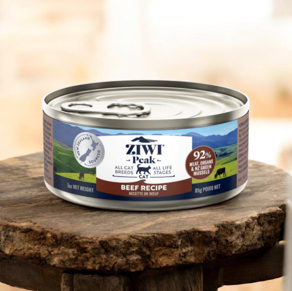 ZIWIPEAK Kissa Nauta 85g