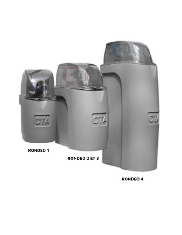 CTA / Adoucisseur Gamme RONDEO FCM / CHRONOMETRIQUE MECANIQUE