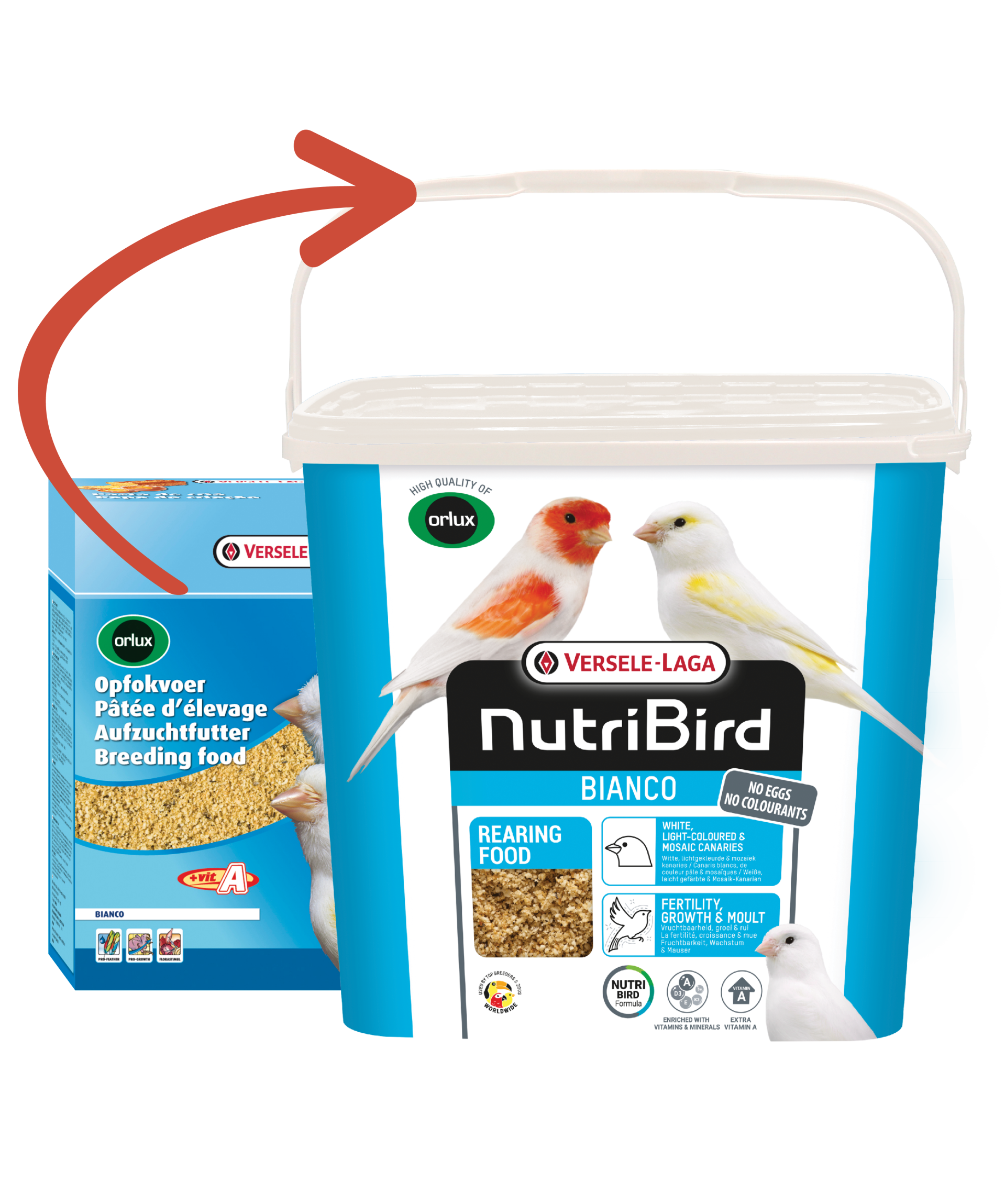 NutriBird Bianco  eivoer