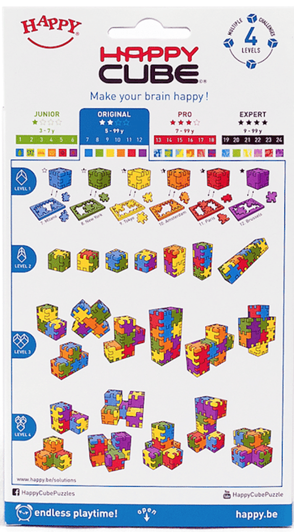 Happy Cube Original – 6 pack