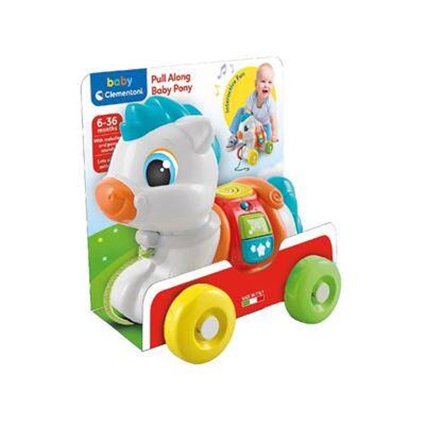 Clementoni Baby Pull-A-Long Pony