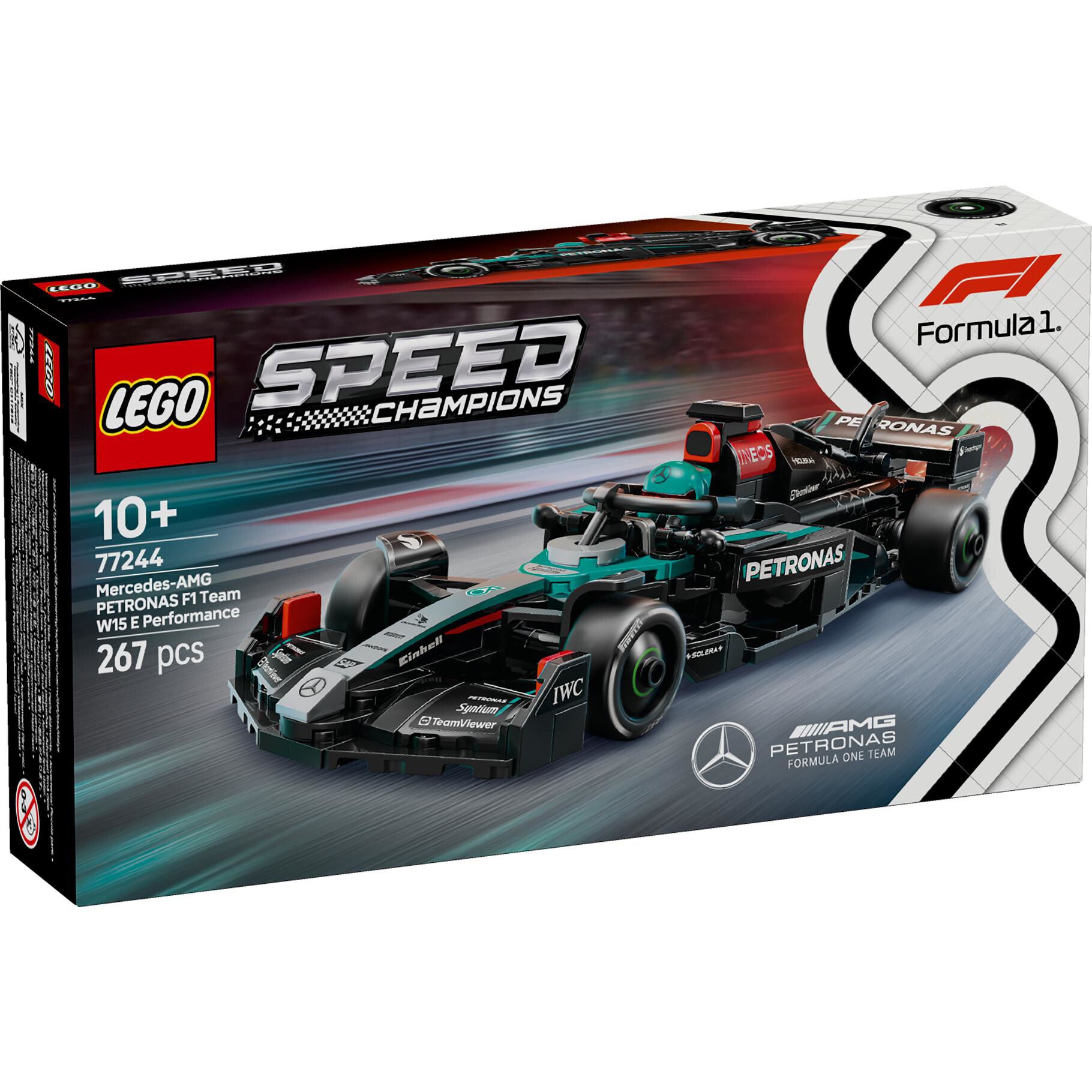LEGO 77244 Speed Champions Mercedes-AMG F1 W15 racewagen